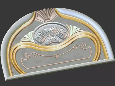 Bed CNC 3d model classic Free 3D print model