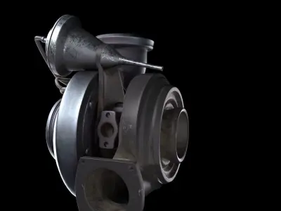 TURBO KIT 3D model