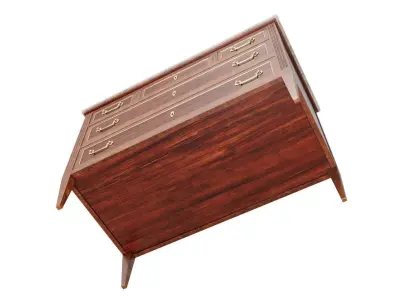 Classic Chest Of Drawers 3D model