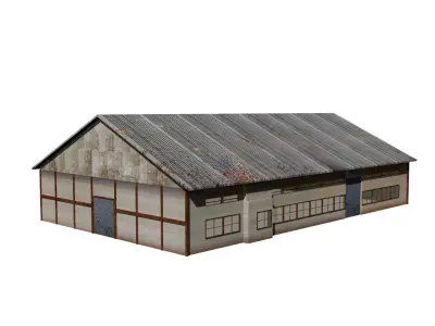 hanger 3D model