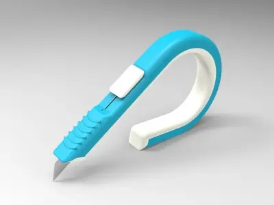 box cutter  Free 3D model
