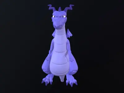Dragon Cartoon 3D model