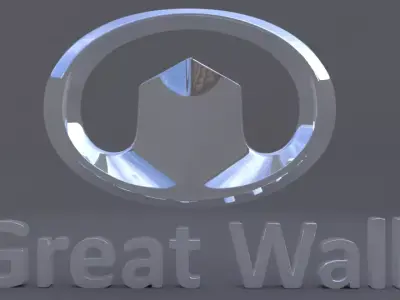 great wall motor logo 3D model