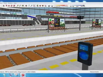 Sketchup Terminal A2 Free 3D model