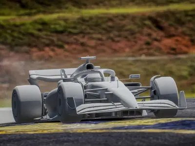  Visa Cash App VCARB 01 F1 Team 2024 Formula 1 Race Car 