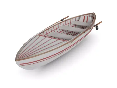 Dinghy 3D model buy