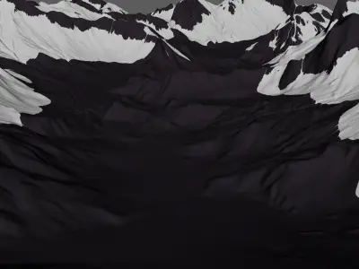 Snow Mounatin 3D model