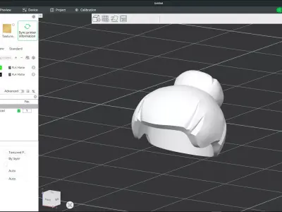Custom3Dprint Minifigure Accessory - Minifigure Hair S2 - 011 3D print model
