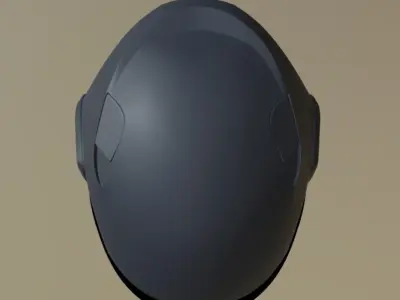 Motorcycle helmet based on Crosshelmet Free 3D model