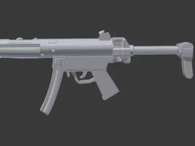 MP5 Weapon 3D model