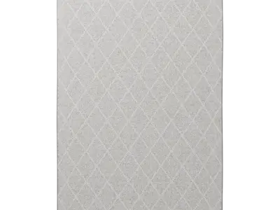  Diamond Designer Rug Model, Ash Grey 