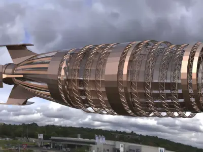 Glass Zeppelin 3D model