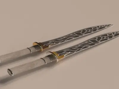 Elf Sword 3D model