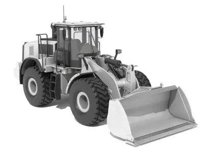 Wheel Loaders 3D Model Pack