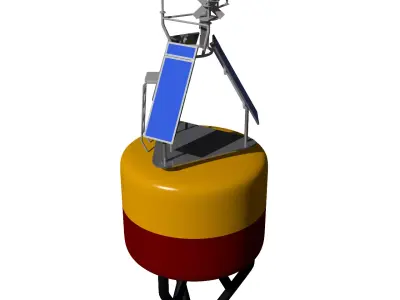 Weather buoy  3D model