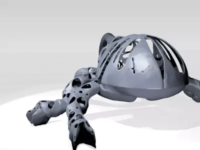 Hercules Dust Voronoi 3D model