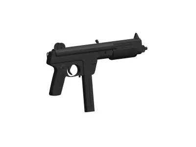 Walther MP machine pistols 3D model