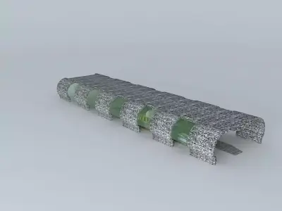kids train station Free 3D model