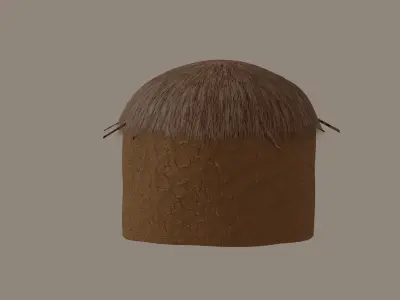 Hut model 3D model