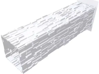 Sci-fi Hall 3D model buy