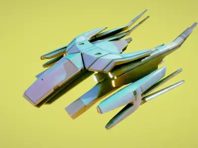 spacecraft 3D model order