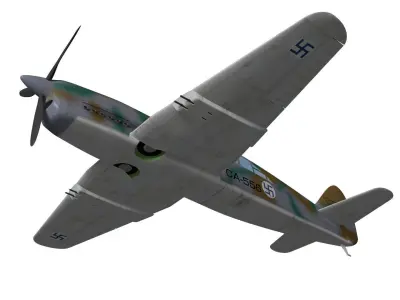 Caudron CR714 3D model purchase