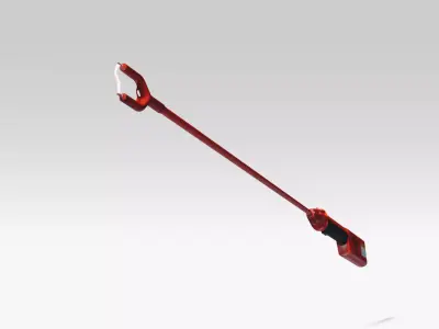 Cattle prod Low-poly 3D model