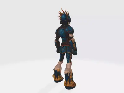 How to Train Your Dragon Astrid Pose Armor 01 3D print model