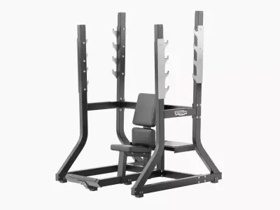 Technogym Olympic Military Bench Pure 3D model