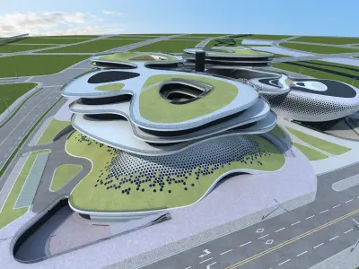 Shopping Mall 3D model buy