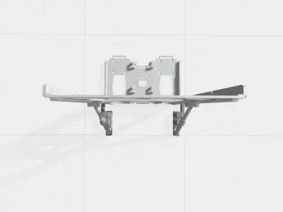 -MHB04-H- Mecha Hangar Bay Hangar only Free 3D print model