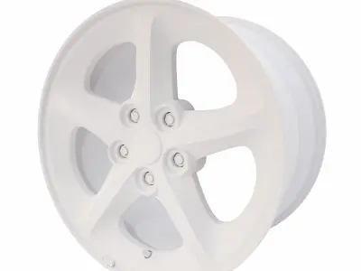 Car alloy rim 3d model   3D model