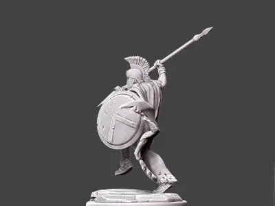 spartan vanguard III - 35mm scale 3D print model