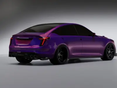 Ct5 twin turbo  Free 3D model