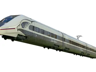 VSM high-speed railway 3D model