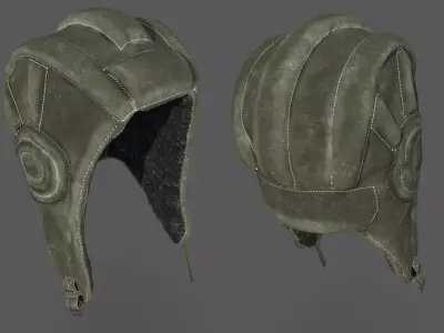 TANKER HELMET 3D model