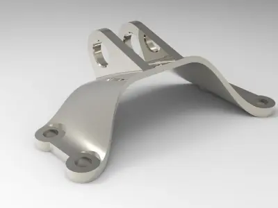 GE jet engine bracket Free 3D model buy