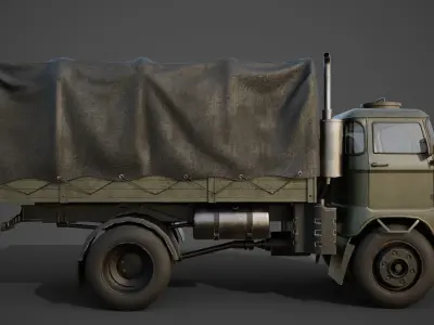 IFA w50 Truck  3D model