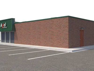 Retail-175 Retail Store 3D model