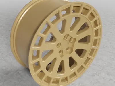 Black Rhino Wheels Boxer Rims 3D model