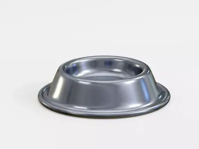 Pet Bowl Bowl Low-poly 3D model