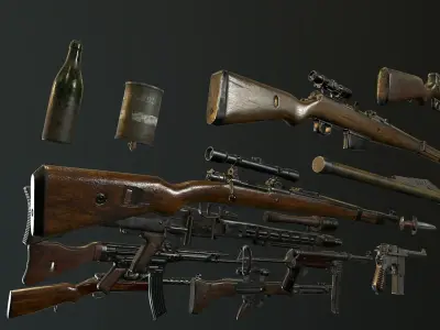 WW2 German Weapons Pack