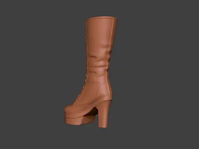 Stylized Boot 3 3D model