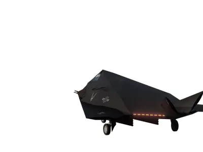 Lockheed F 117 Nighthawk 3D model