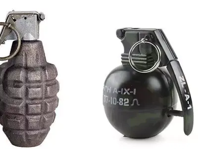 Max Hand Grenade Explosive Lock Trigger Plate 3D model