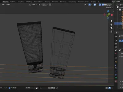 Plastic Tube Packaging 3D Model for Cosmetic Industrial Products 3D model
