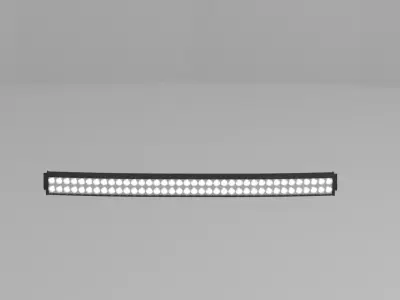 Led Bar Low-poly 3D model