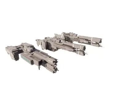 Spaceship-spacecraft-10 3D model
