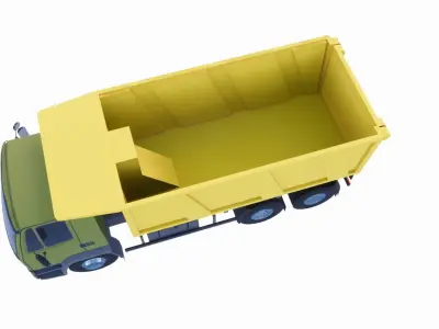 heavy tank truck  3D print model