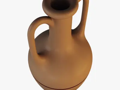 Antique Amphora v 1 3D model